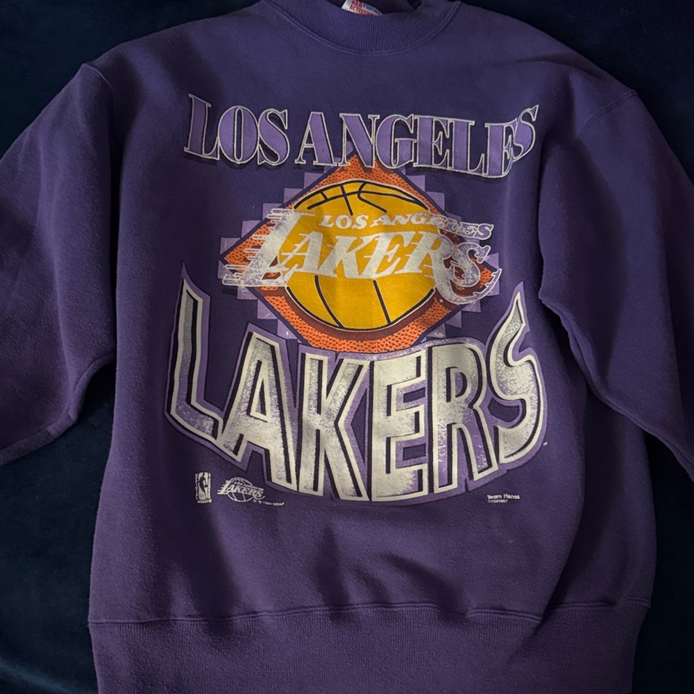 Angel Purple Crewneck Sweater